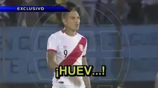 ¿Paolo Guerrero se molestó con Claudio Pizarro tras gol de Uruguay?