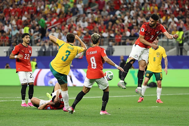 Australia vs. Egipto se enfrentaron por los 16avos de final del Mundial 2026. (Foto: Getty Images)