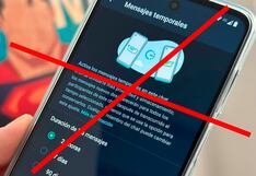Truco para que no se borren los mensajes que desaparecen en WhatsApp