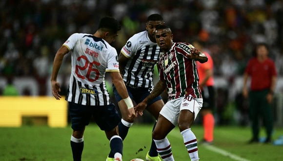 Alianza Lima vs. Fluminense en el Maracaná por la Copa Libertadores 2024. (Foto: AFP)
