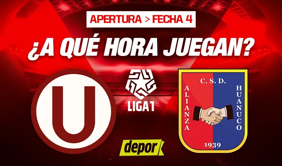 Universitario y Alianza Universidad juegan por la fecha 4 del Torneo Apertura 2025. (Diseño: Depor)