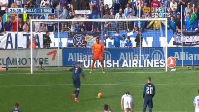 Hinchas de Málaga a Cristiano Ronaldo en penal: "Sal del armario" (VIDEO)