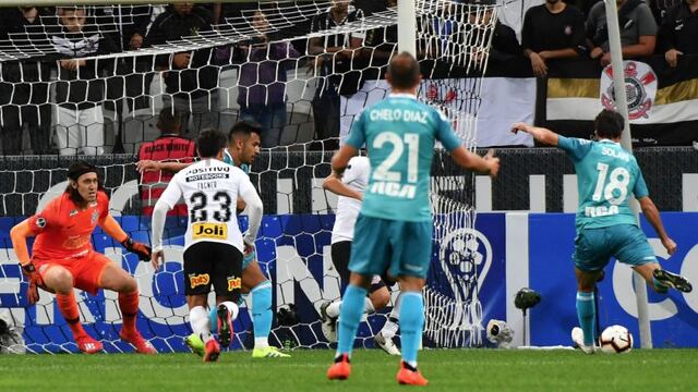 ¡'In extremis'! Corinthians salvó un empate ante Racing por la Fase 1 de la Copa Sudamericana