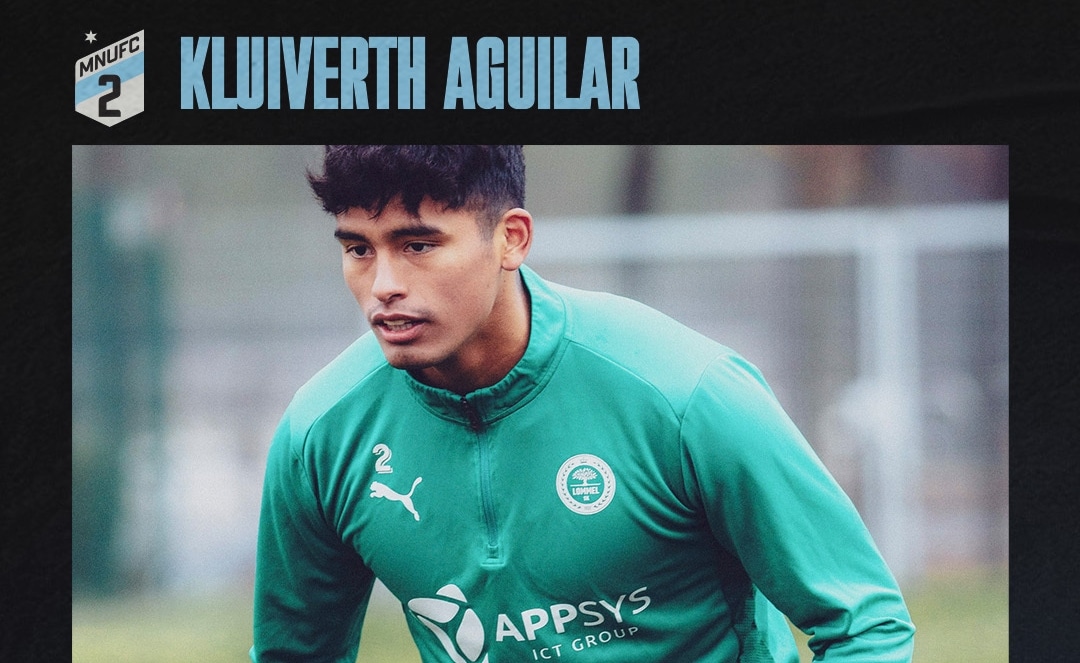 Kluiverth Aguilar fue oficializado por Minnesota United II de la MLS. (Foto: MUFC II)
