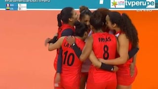 ¡Eso es, chicas! Así se llevó Perú el primer set frente a Colombia en los Juegos Panamericanos 2019 [VIDEO]