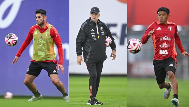 La Selección Peruana entrena en Videna, previo a los duelos ante Colombia y Ecuador por Eliminatorias al Mundial 2026. (Foto: FPF)