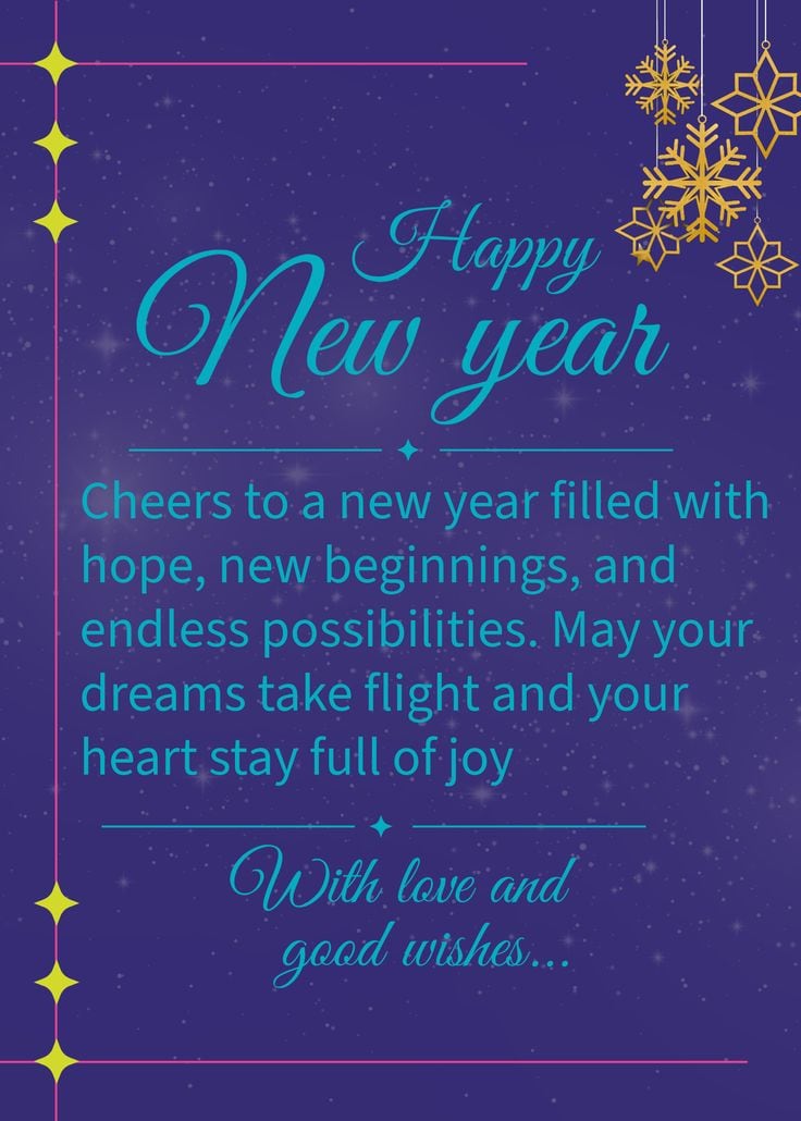 Dedica una de estas 25 imágenes para desear un Feliz Año Nuevo 2026 y compártelas en tus historias de Instagram o estados de WhatsApp. (Foto: Pinterest)