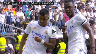 Sale el campeón: los dos goles de Rodrygo para la ventaja de Real Madrid vs. Espanyol [VIDEO]
