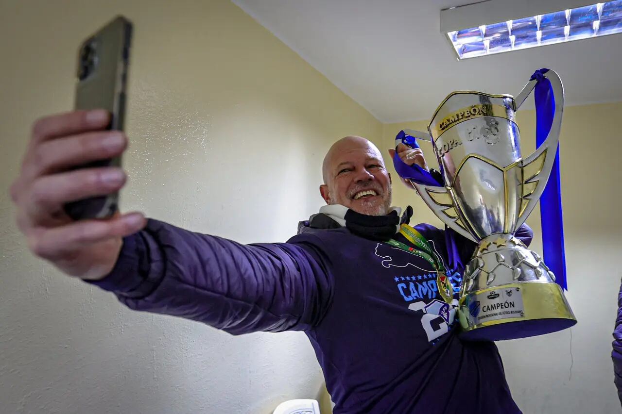 Antonio Carlos fue campéon del Apertura 2022 en Bolivia. (Foto: Agencias)