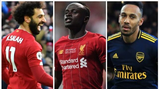 ¿Y si algún equipo junta a ese tridente? Mané, Salah y Aubameyang en el XI ideal de futbolistas africanos de 2019 [FOTOS]