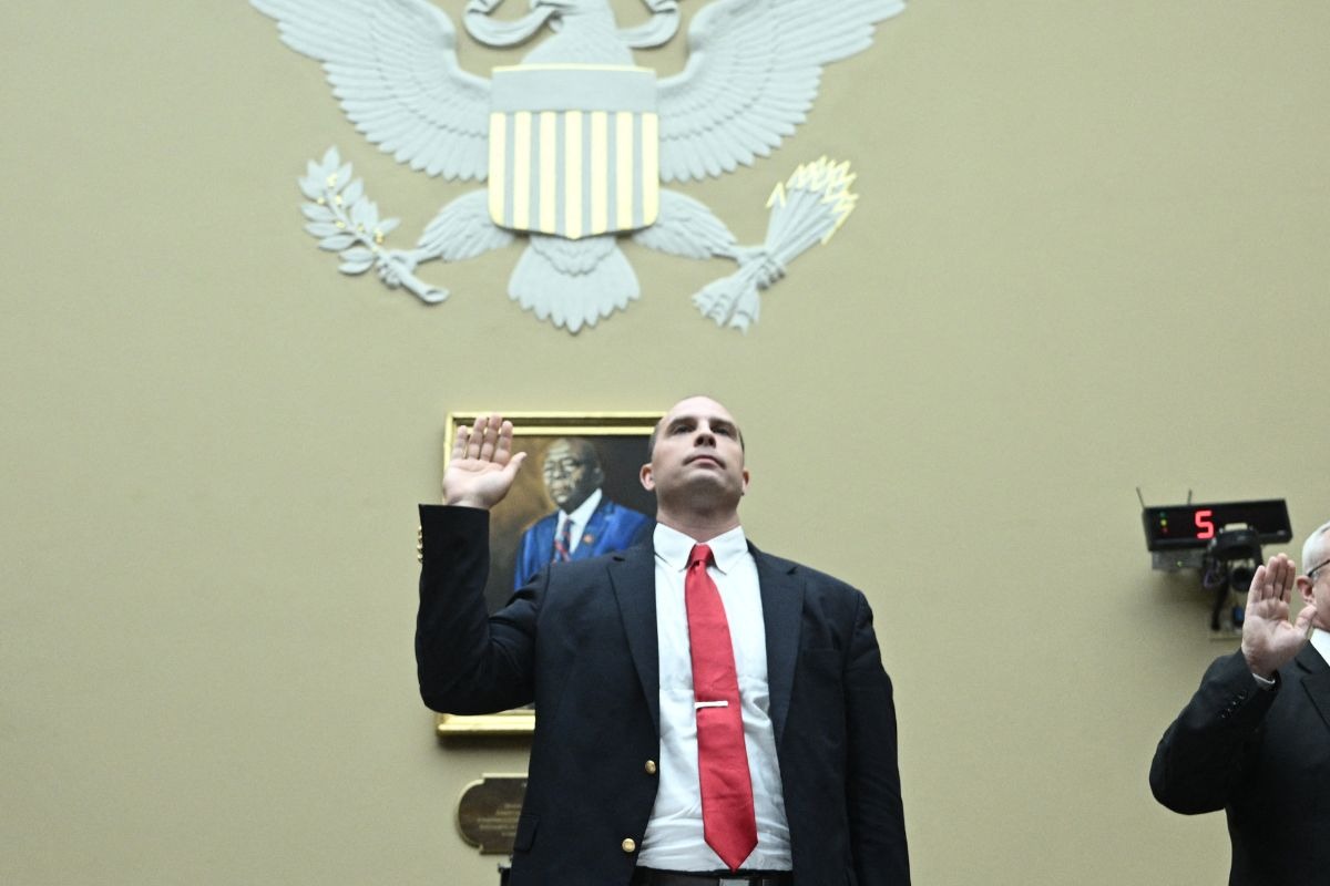 La audiencia sobre los Objetos Voladores No Identificados se llevó a cabo en el Congreso de USA (Foto: AFP)