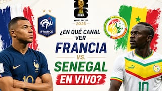 ¿En qué canal mirar Francia vs. Senegal por el Mundial 2026 en EE.UU.? Guía TV y streaming