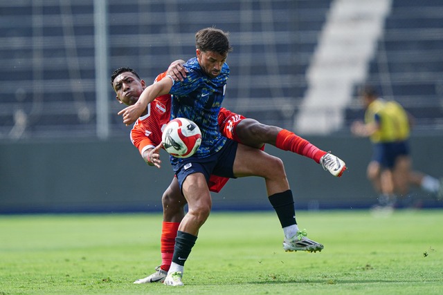 Alianza Lima y Perú Sub-23 se vieron las caras este sábado en La Victoria. (Foto: FPF)