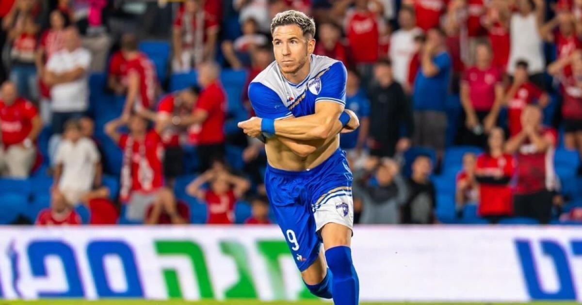Adrián Ugarriza lleva 15 goles en la Liga de Israel. (Foto: Ironi Kiryat Shmona hasta)
