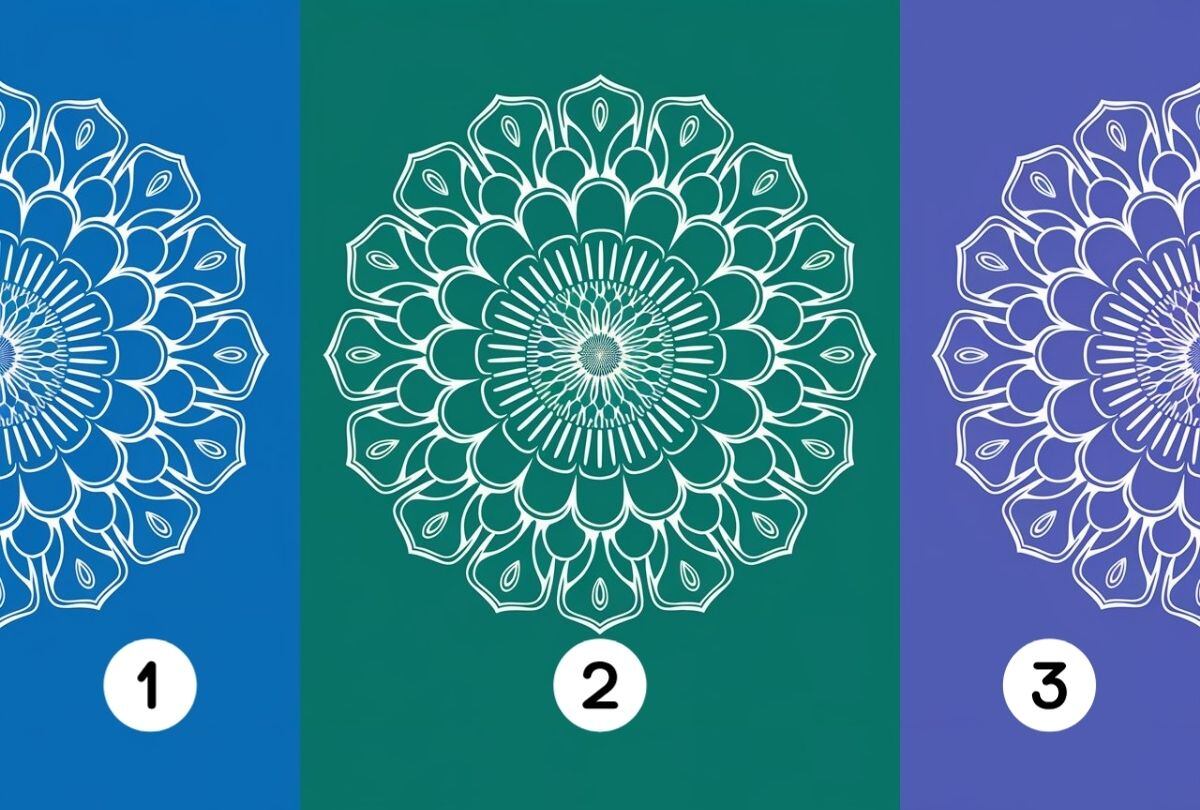 Personality test: choose a mandala in this image to discover your greatest fear (Design: Depor).