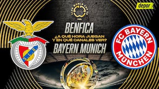Canal confirmado para ver Benfica vs. Bayern por el Mundial de Clubes