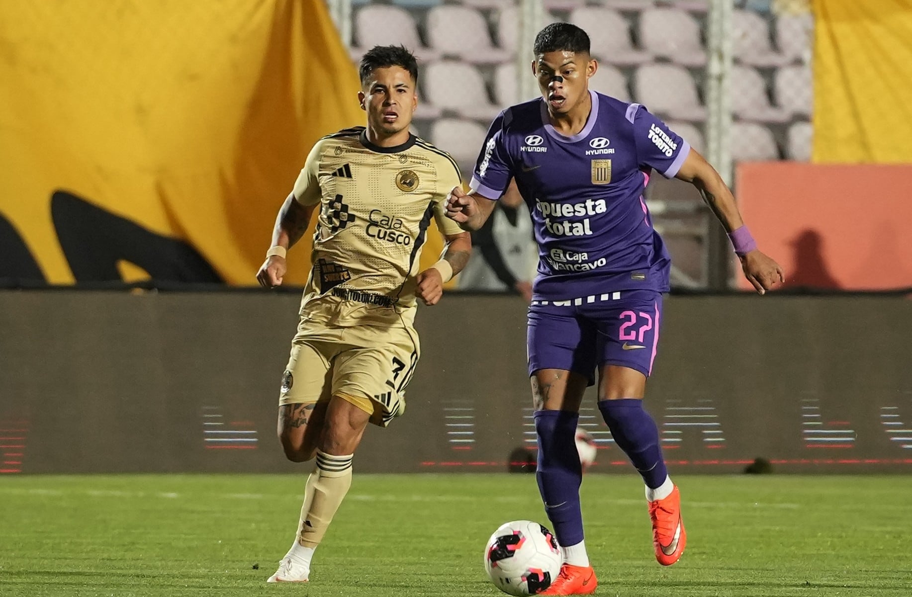 Kevin Quevedo fue uno de los protagonistas del partido por el gol que le anularon en el primer tiempo. (Foto: ITEA Sports)
