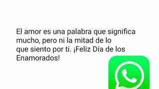 Aquí las mejores frases por el Día de San Valentín para enviar por WhatsApp