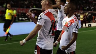 ¡En lo más alto! River derrotó 2-1 a Colón y es líder de la Superliga Argentina