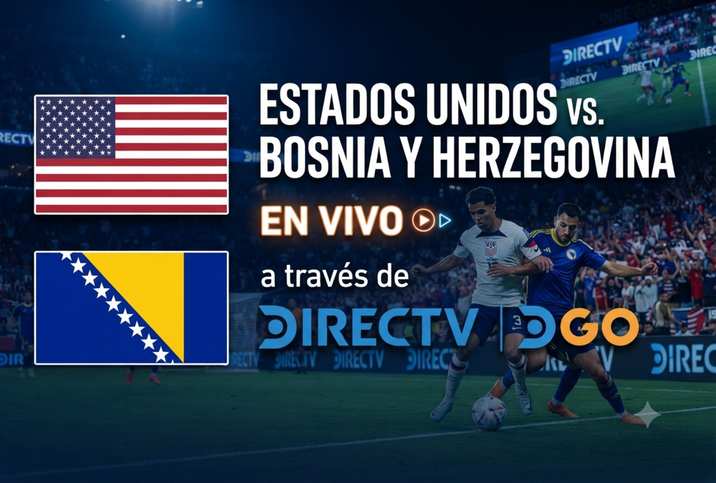 El partido entre Estados Unidos y Bosnia y Herzegovina, correspondiente a los 16avos de final del Mundial de Fútbol 2026, se disputará en el Estadio Bahía de San Francisco. (Foto: Imagen creada por Depor usando Gemini)