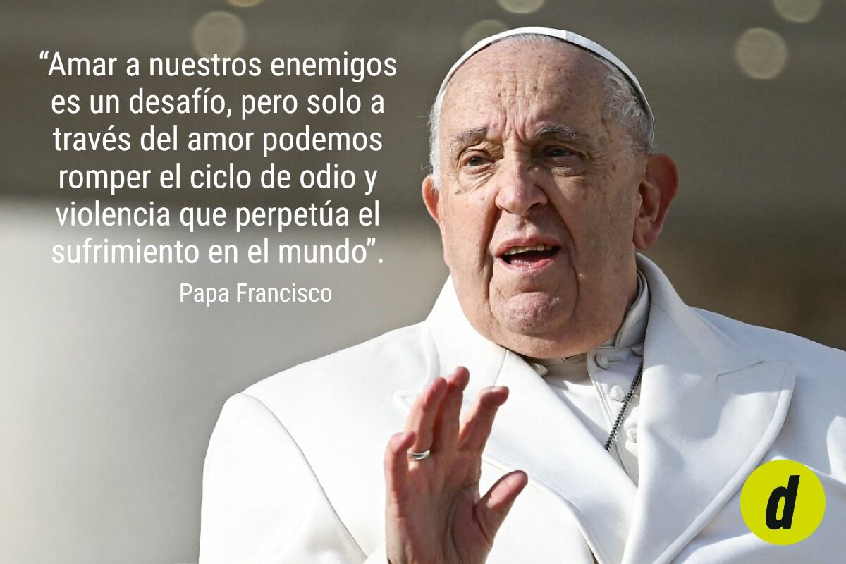 Estas frases permitirán recordar al Papa Francisco y los años que le dedicó a la Iglesia Católica guiando a todos sus fieles. (Foto: composición Depor / AFP)