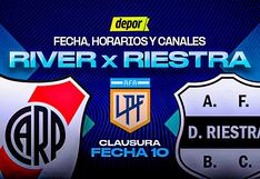River vs. Riestra: fecha, horarios y canales de TV por Liga Profesional Argentina