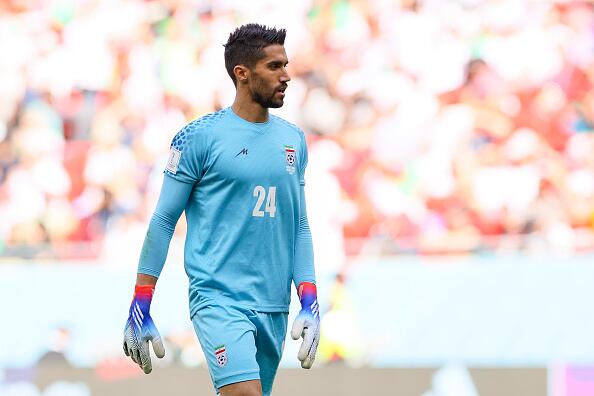 Hossein Hosseini fue el portero de Irán en Qatar 2022. (Foto: Getty Images)