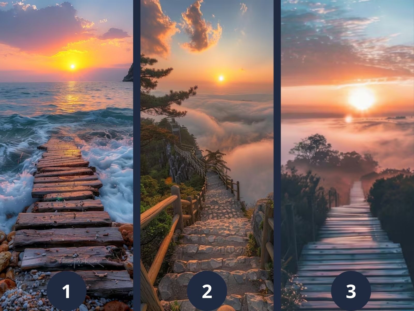 TEST VISUAL | Cada camino oculta una información que te dejará más que intrigado. (Foto: Composición Freepik / Depor)