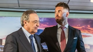 Florentino revela la situación económica del Real Madrid y manda un mensaje a Ramos sobre su renovación
