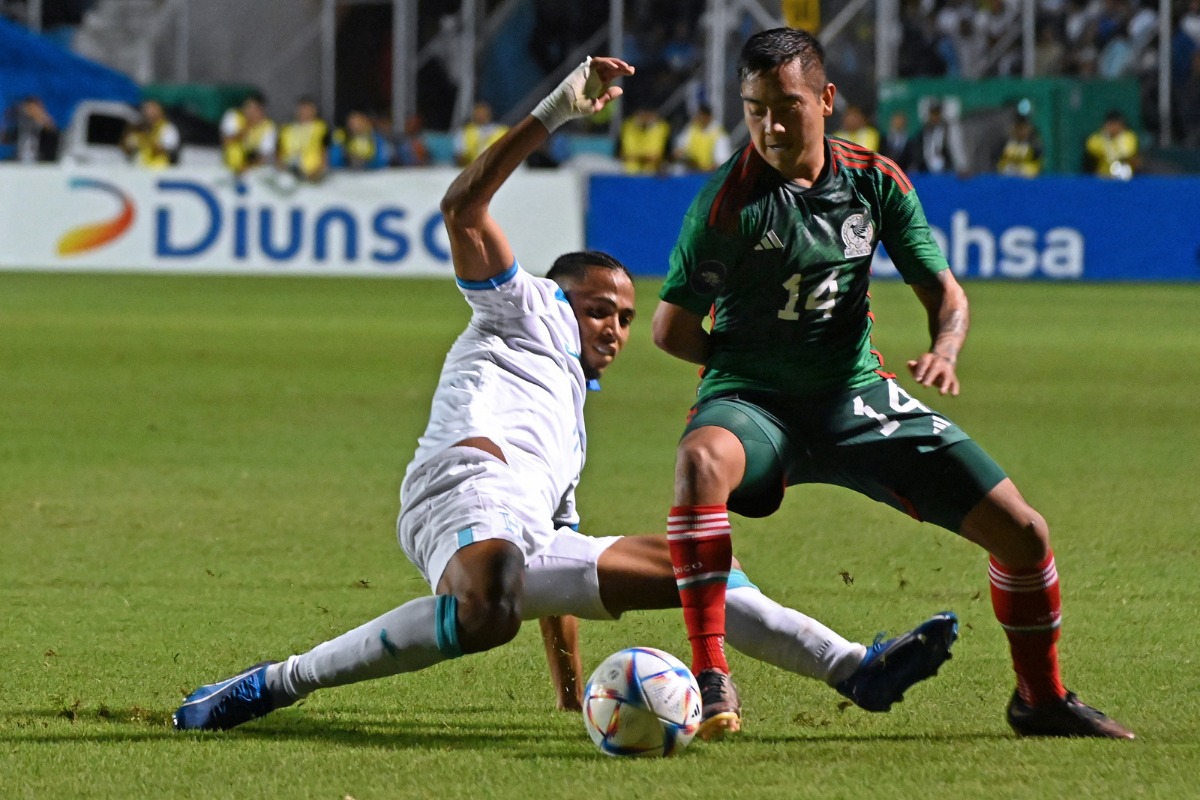 Selección Mexicana perdió ante Honduras en la Nations League | Foto: AFP