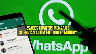 Descubre cuántos mensajes de WhatsApp se envían a diario en todo el mundo