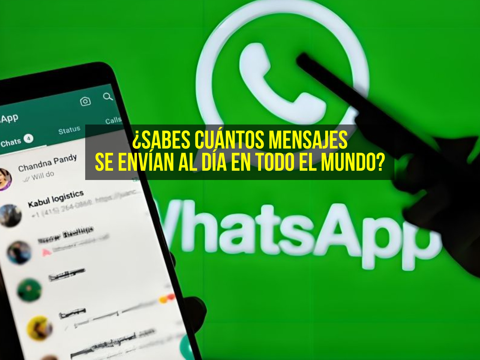 WHATSAPP | Los datos son aproximaciones, no una cifra exacta. (Foto: Depor)