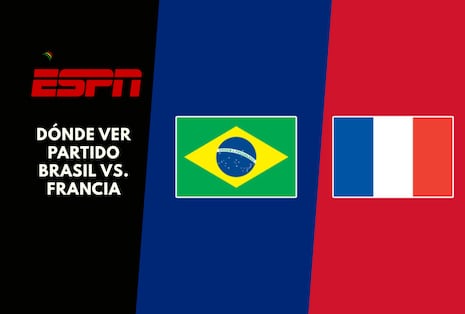 ESPN transmitió el partido Brasil vs. Francia por amistoso internacional por fecha FIFA (26/03/2026)