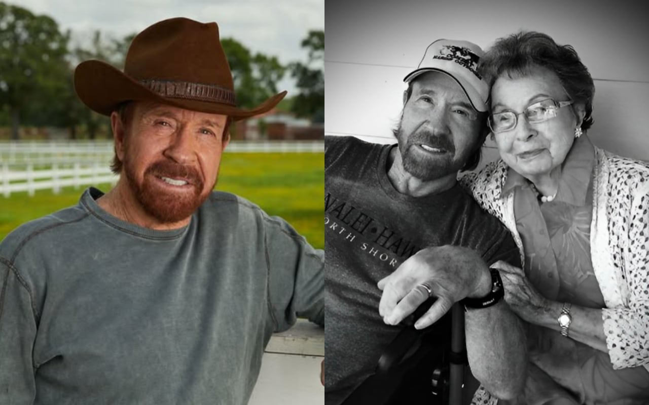 A fines del 2024 falleció la madre de Chuck Norris a los 103 años: “Me enseñó bondad y compasión” | Foto: Instagram / Composición GEC
