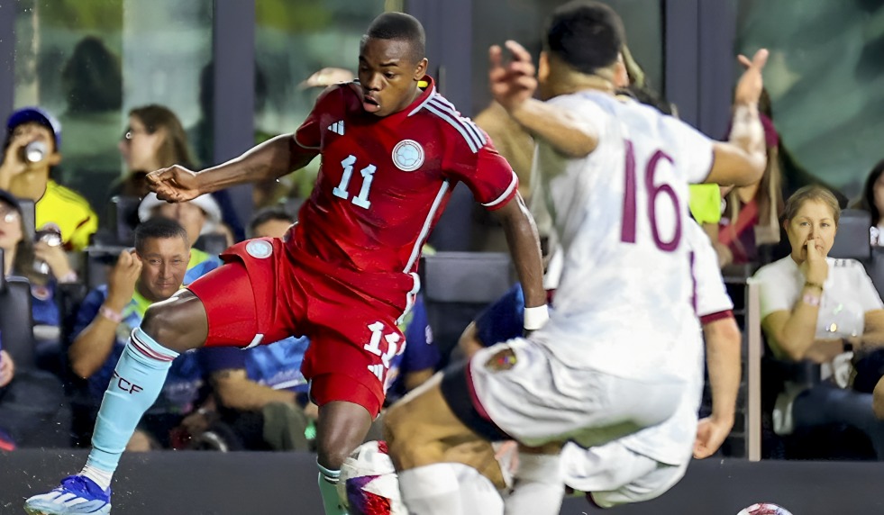 Colombia y Venezuela se enfrentaron en un amistoso internacional. (Foto: @idiomafutve)