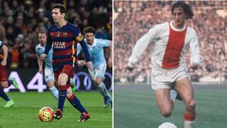 Lionel Messi y Luis Suárez: Johan Cruyff ya había pateado un penal indirecto