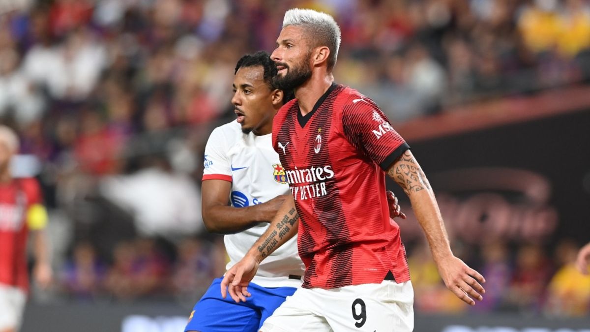 Barcelona vs. Milan en partido amistoso de pretemporada. (Foto: AC Milan)