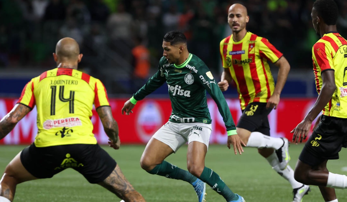 Deportivo Pereira vs. Palmeiras se enfrentaron por la Copa Libertadores este miércoles (Foto: @Palmeiras).