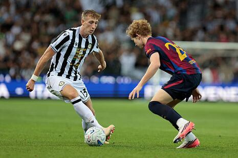 Barcelona perdió ante Udinese 1-0 por la Friuli Cup
