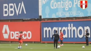 La Selección Peruana arrancó el primer entrenamiento con miras a las Eliminatorias Sudamericanas en la VIDENA