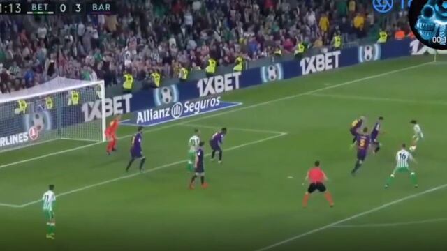 ¡Diego contra el mundo! Lainez 'bailó' a tres defensas del Barza y Betis descontó con un golazo [VIDEO]
