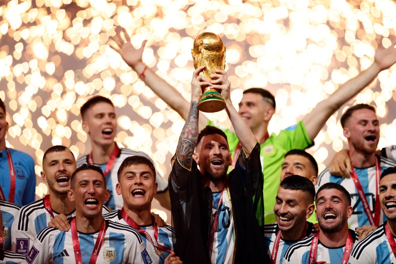 Argentina. campeón del mundo en Qatar 2022.
