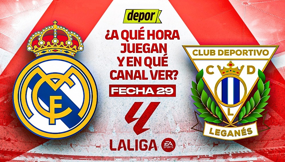 Real Madrid recibe al Leganés por la fecha 29 de LaLiga. (Diseño: Christian Marlow)