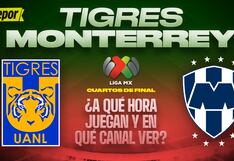 ¿A qué hora comienza el juego Tigres vs. Monterrey? Horarios para ver Liguilla MX