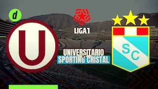 Universitario vs. Sporting Cristal: apuestas, horarios y canales TV para ver la Liga 1