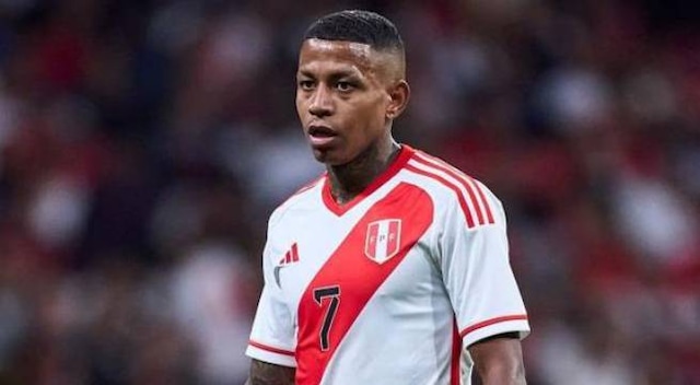 Andy Polo con la Selección Peruana. (Foto: Bicolor).