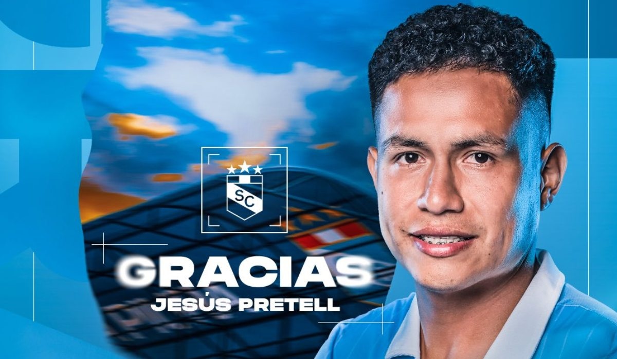 Jesús Pretell se despide de Sporting Cristal. (Foto: Sporting Cristal)