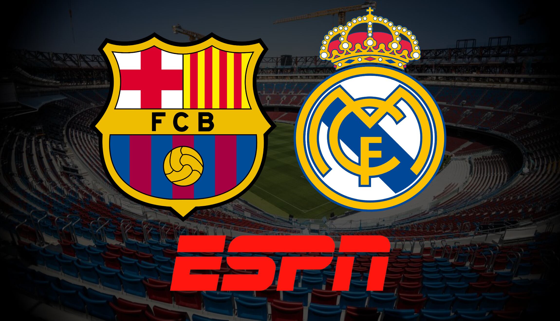 Señal de ESPN y ESPN Select para ver FC Barcelona vs. Real Madrid en vivo y en directo, este domingo 10 de mayo de 2026, por la Jornada 35 de LaLiga. (Foto: Imagen creada por Gestión Mix)