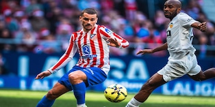 Los colchoneros intentarán terminar el año con una victoria en el partido Girona vs Atlético de Madrid (Crédito: Alamy Stock Photo).
