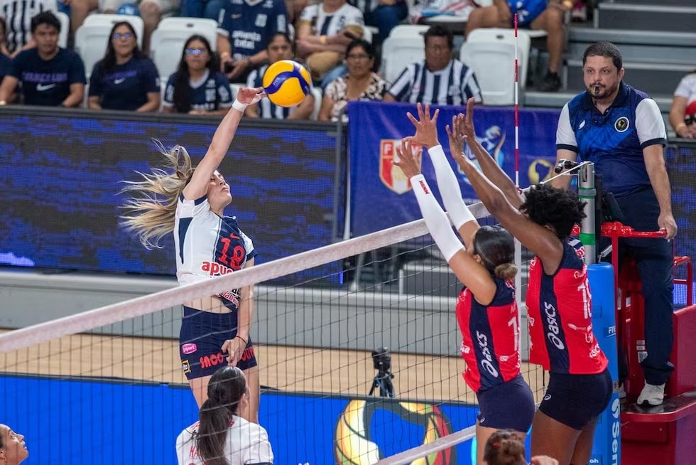 Alianza Lima vs. San Martín se enfrentan por la final de ida de la Liga Peruana de Vóley. (Foto: LPV)